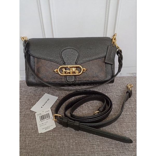 Preloved Coach Jade Mahogany