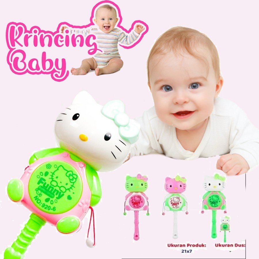 Kerincingan Bayi Kecrekan Happy Baby Lovely KR 01/IM-7015