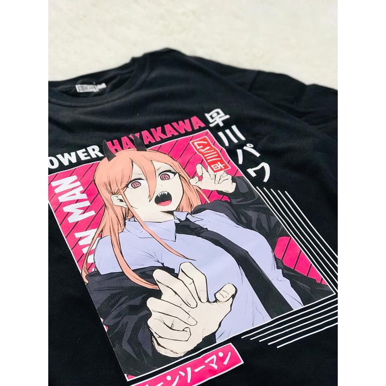 Tshirt Power Ultimate Anime Manga Chainsaw Man Premium Unisex