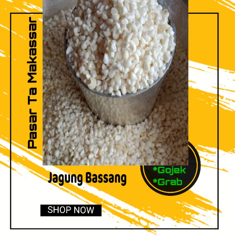 

500 gram Jagung Putih Jagung Bassang