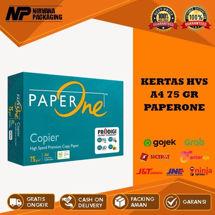 

Kertas Hvs A4 Paperone 75Gr 70Gr Paper One Print Fotocopy 1 Rim