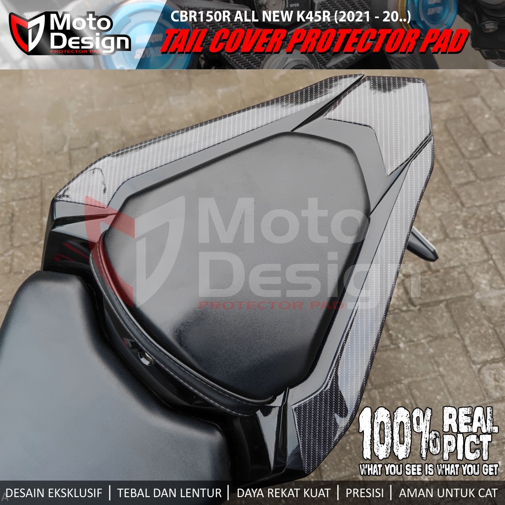 Stiker Timbul Protector Pad Tailpad Buntut CBR150R K45R 2021 Up All New