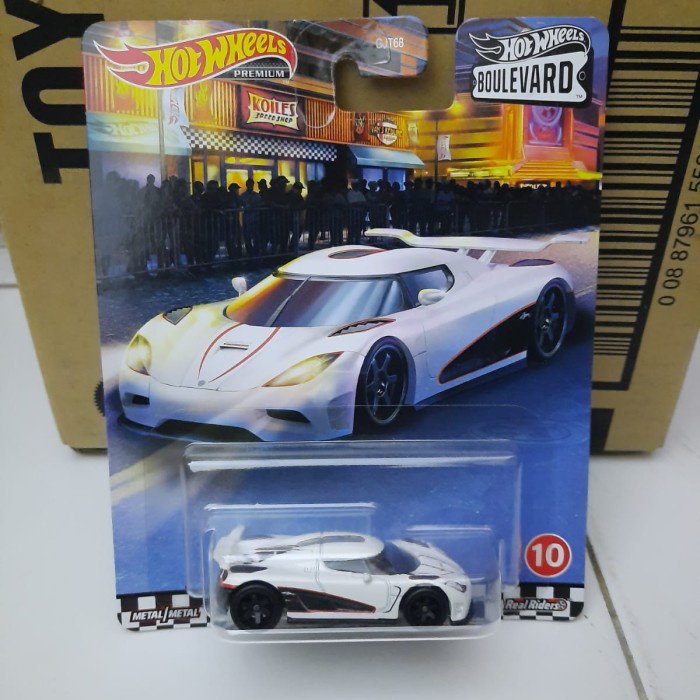 HOT WHEELS BOULEVARD KOENIGSEGG AGERA R PUTIH NUSEL