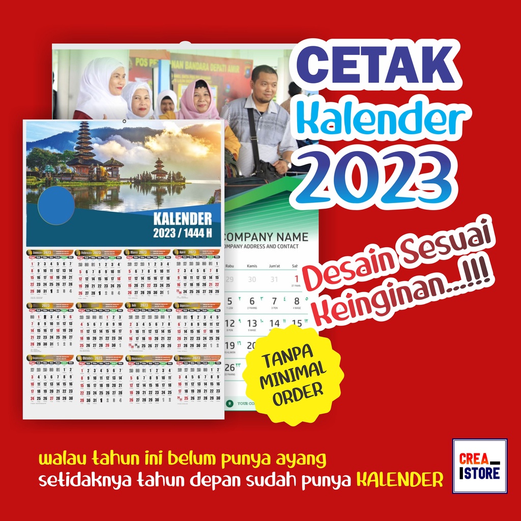 

Kalender 2023 Custom Desain Sesuai Keinginan