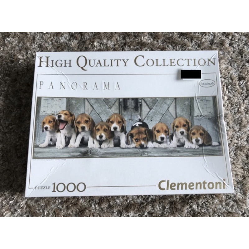 Clementoni PUPPIES JIGSAW PUZZLE 1000pc