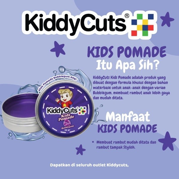 NEW KIDDY CUTS KIDS Hair Gel POMADE 65 GR