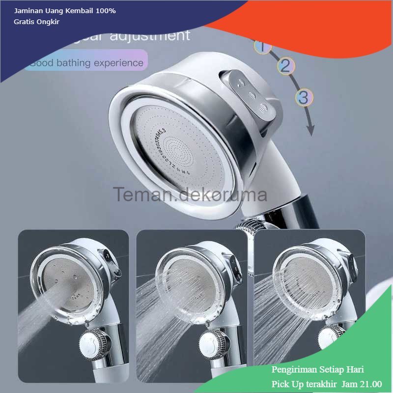 TD - PR Bathe Project Kepala Shower Mandi Minimalist Pressurized Nozzle - K002