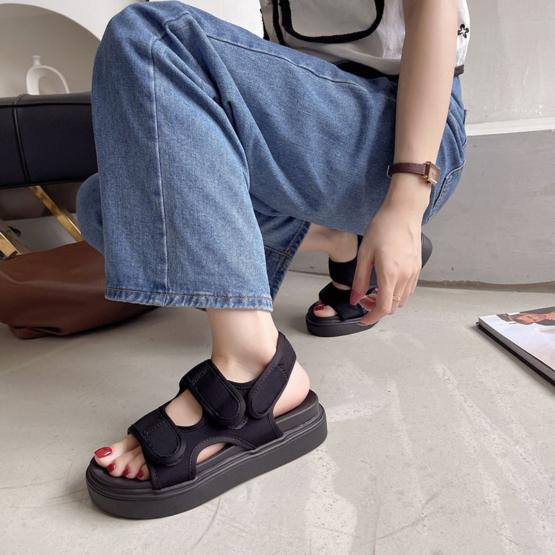 NF12032 - Sandal Tali Versi Korea Fashion Wanita Import