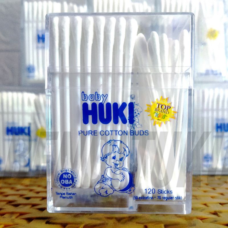 Jual Baby Huki Cotton Bud Double Box Isi 120 Ci0083 Cotton Bud utk