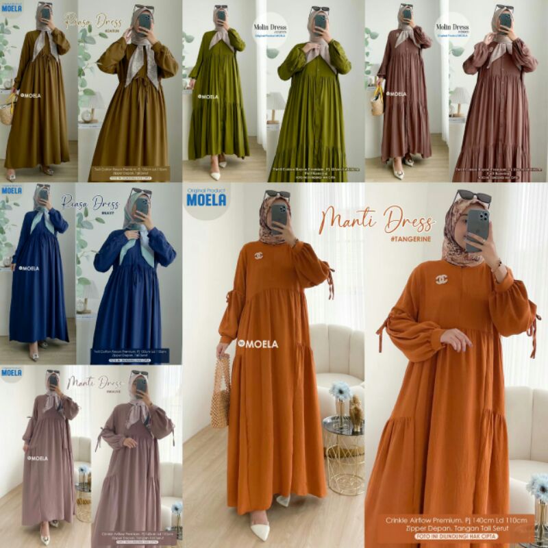 DRESS MANTI / MOELA / GAMIS / DRESS MOELA