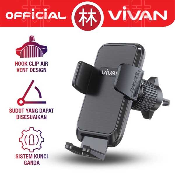 Vivan CHS14 Car Holder Air Vent Suction Car Mount Mobile Phone Holder