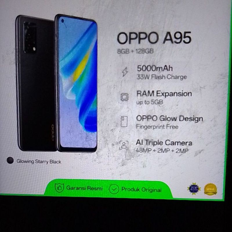 OPPO A95 (8/128GB) 33 FLASH CHARGE