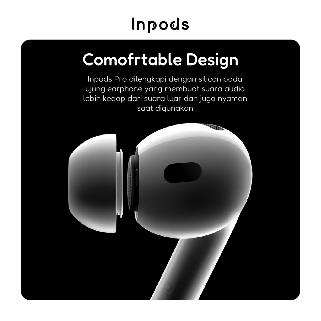 Official Inpods 13/3 Pro Blue Headset Bluetooth TWS IOS &amp; Android