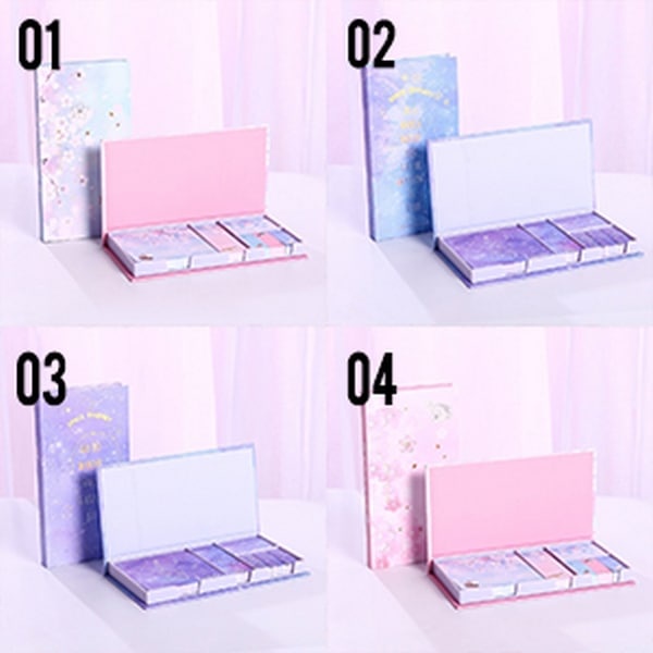 LIN099 - Set Sticky Notes / Stik Marker / Memo Note / Post It Note Set Memo.