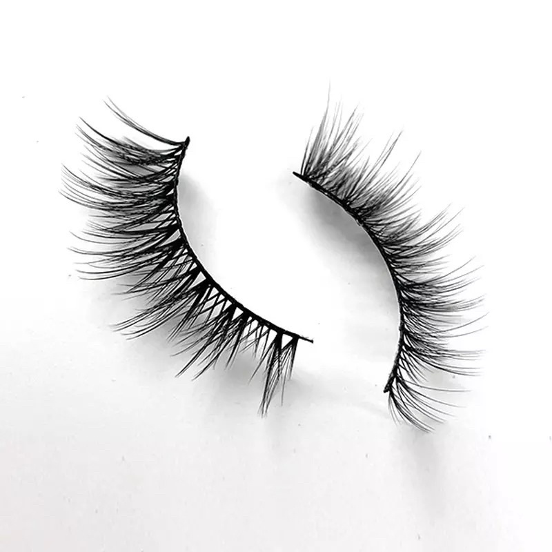 F127 - 4 PASANG 3D Eyelashes Extension Natural False Eyelashes Cross Long Winged Eyelash End Eye Elongated Big Eye Lashes