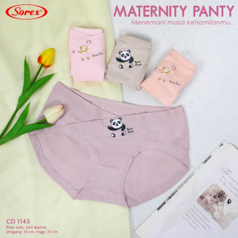 Sorex art. 1145 celana dalam wanita hamil (midi maternity panty freesize)