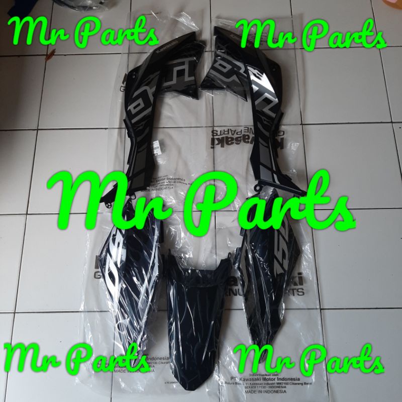 cover body bodi sayap set hitam 2021 2022 dtracker d tracker dtraker new 150 original