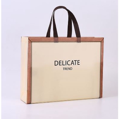 

Paper Bag Kain Motif DELICATE PEACH L