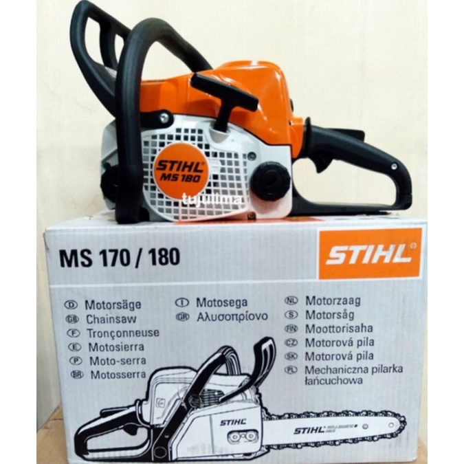 "STIHL CHAINSAW MS-170 SENSO MS170 Gergaji Kayu 14 inch original