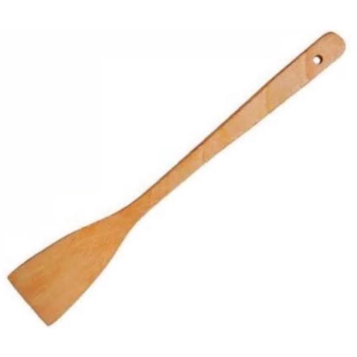 Spatula / sutil / sodet kayu 30cm Tahan Panas