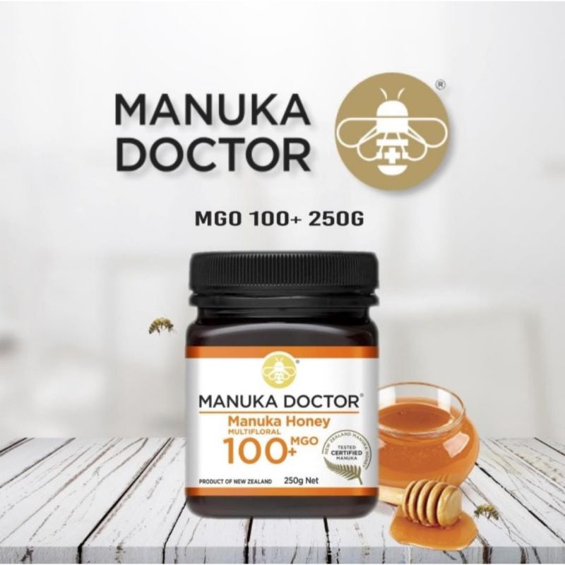 

MADU MANUKA DOCTOR MGO 100. 250 GRAM ORIGINAL