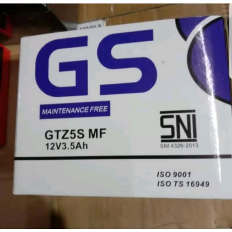 Aki Motor Gs Gt Gtz5s Y Beat Vario Kharisma Mio Soul Kualitas Terbaik