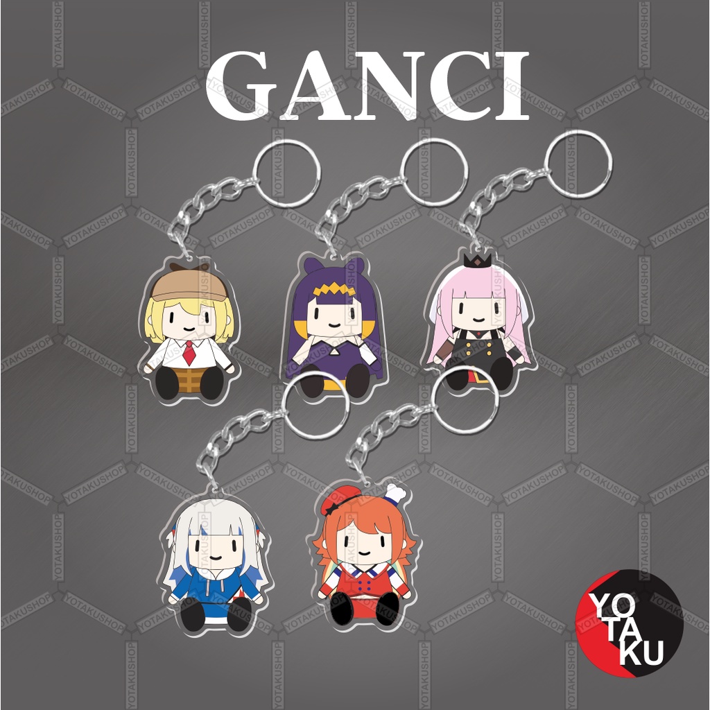 Gantungan Kunci Ganci Anime Akrilik Hololive En-Myth GC27801 YOTAKUSHOP