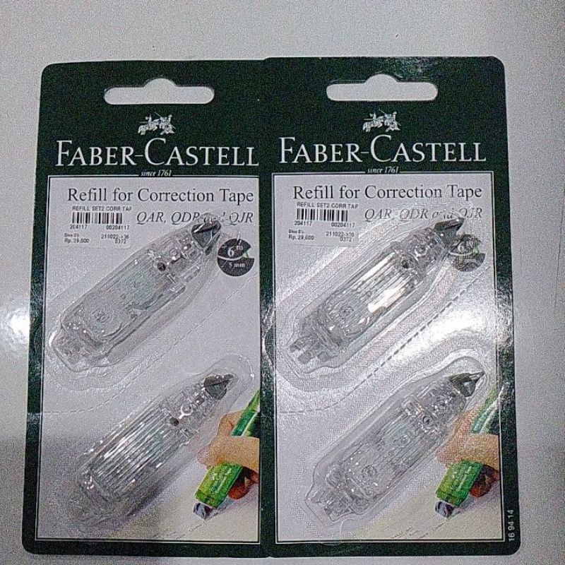 

Reffil correction tape faber Castell for QAR,QDR,QJR
