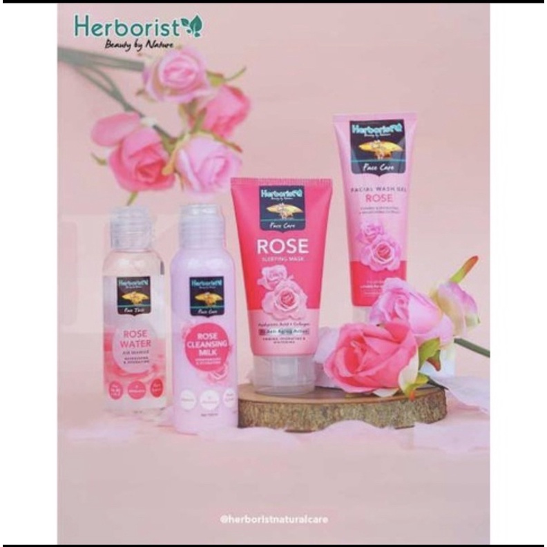 HERBORIST ROSE WATE | CLEANING MILK | FACIAL