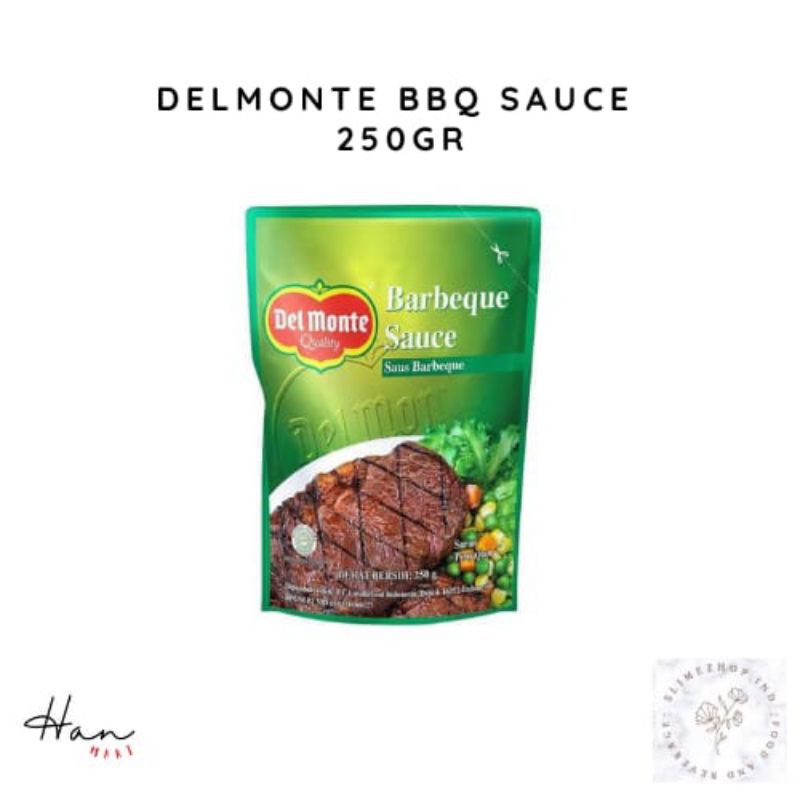

DELMONTE BARBEQUE POUCH 250gr
