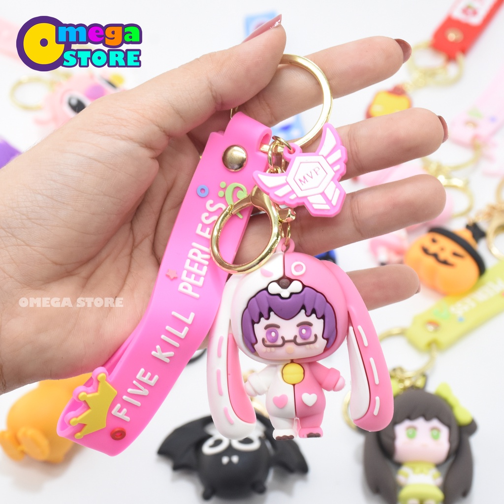 Gantungan Tas Squid Game Gantungan Kunci Karakter Marvel Murah Meriah Anime Key Chain - 259