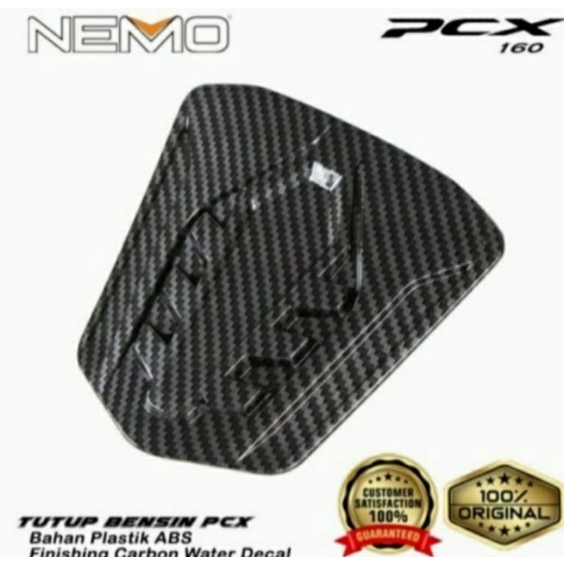 Cover Tutup Tanki PCX 160 Vario 160 Carbon Nemo