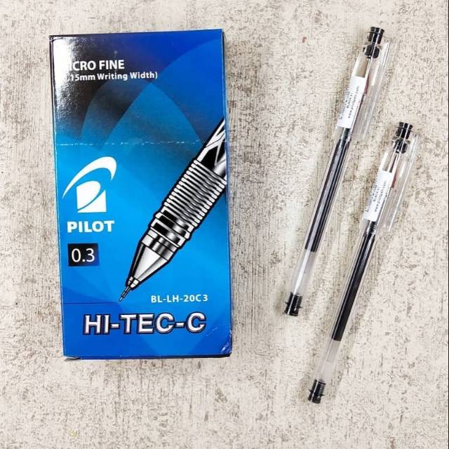 

(Pcs) Ballpoint / Bolpoin / Pen Gel Hitec Pilot 0.3Mm