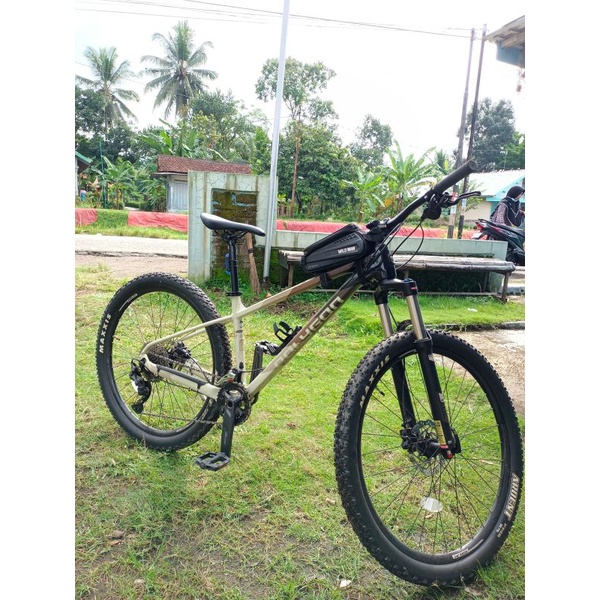 mtb polygon xtrada 6 2021 2x11 speed size S kondisi sepeda gunung mulus jarang pakai