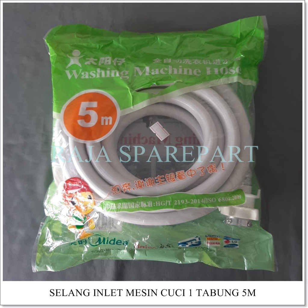 SELANG INLET AIR MESIN CUCI 1 TABUNG 5 METER