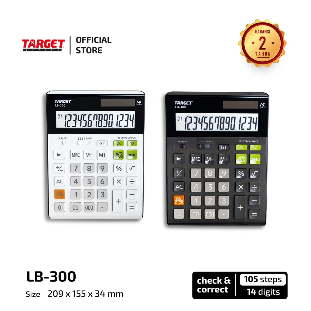 

Target - LB 300 - Desktop Calculator - 14 digit