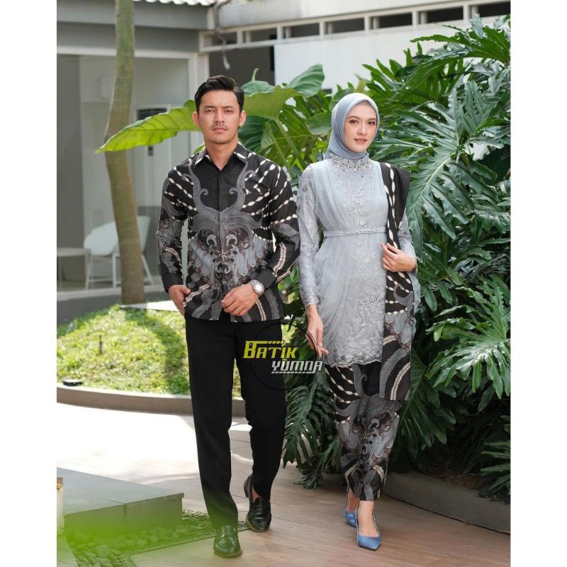 COUPLE BATIK KEBAYA KUTUBARU,COUPLE BROKAT LAMARAN,COUPLE KEBAYA BROKAT