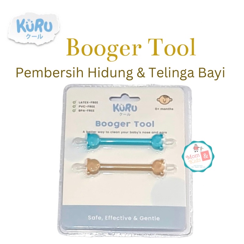 KURU Booger Tool Ear &amp; Nose | Pembersih Hidung &amp; Telinga Bayi
