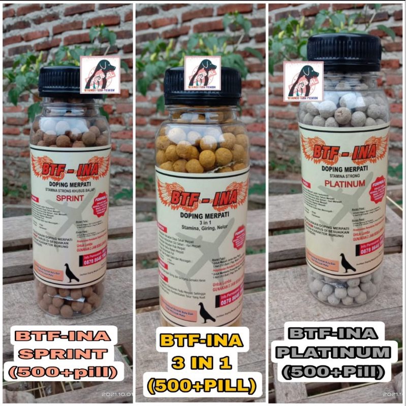 JAMU MERPATI BTF-INA PLATINUM SPRINT 3 IN 1 PIL BTF INA PILLS MERPATI