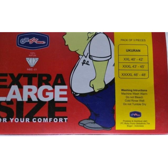 Celana dalam Pria GT-Man / GT Man Big size, jumbo - 2xl