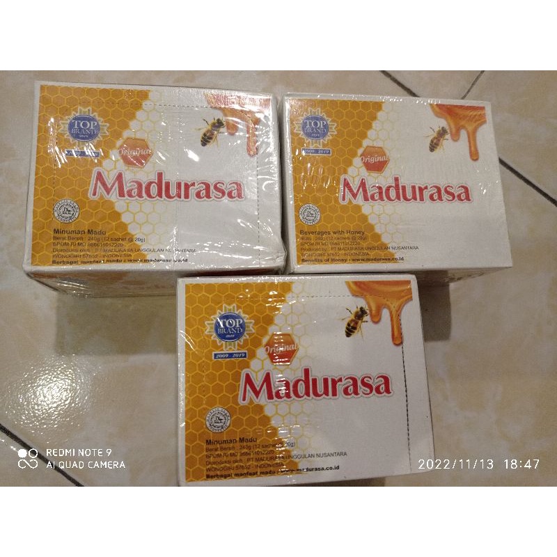 

Madurasa sachet original 1box isi 12 sachet