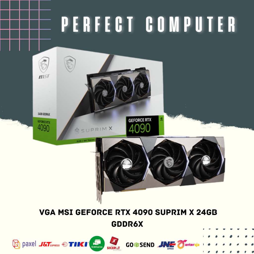 Jual VGA MSI GeForce RTX 4090 SUPRIM X 24GB GDDR6X | Shopee Indonesia