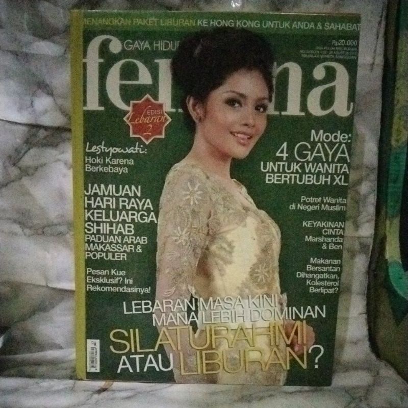 bundel MAJALAH FEMINA (Agustus 2011)
