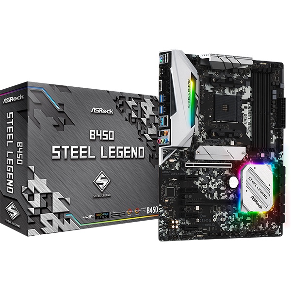 Motherboard ASROCK B450 Steel Legend