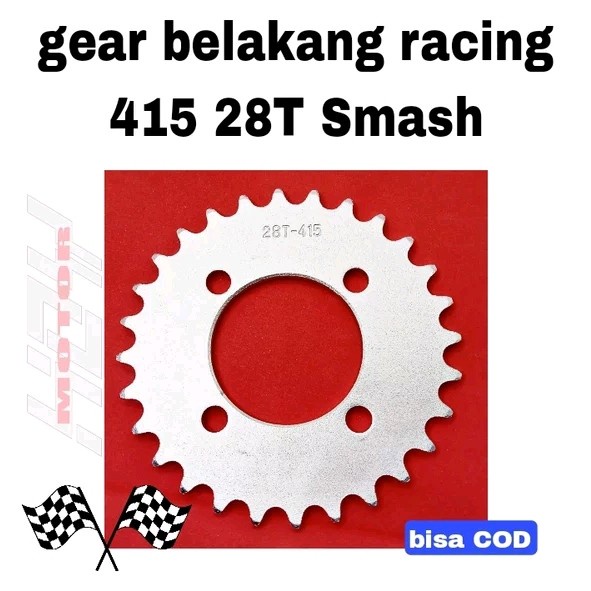 gear gir belakang racing 415 28T smash ayo beli