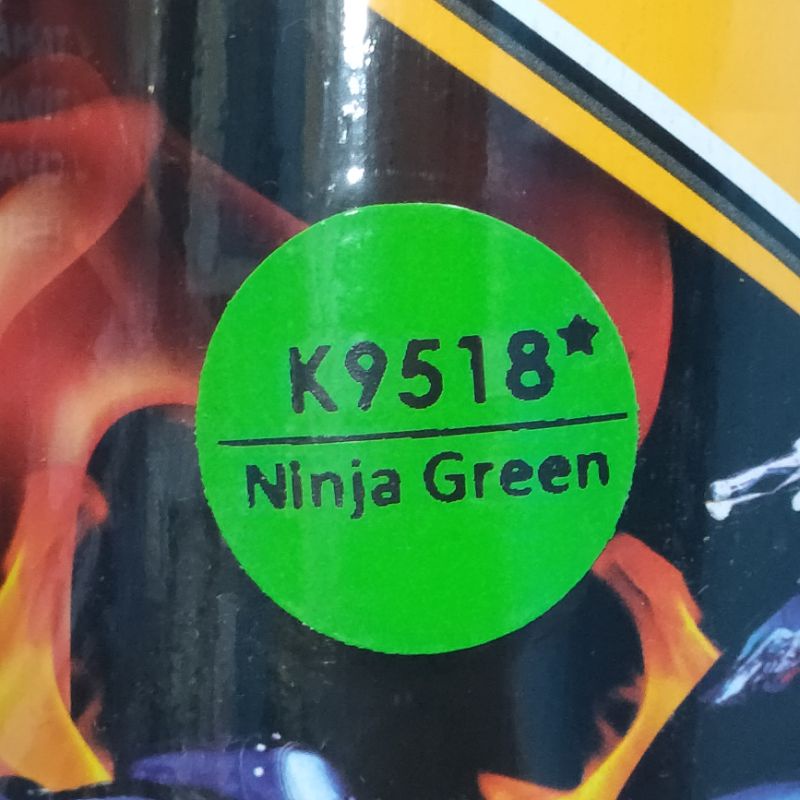 Pilok Cat Diton Premium Paket Komplit 4 Kaleng Ninja Green Hijau 9518 Primer Grey 9120 White 9102 Clear Gloss 9128 400cc Pilox Paketan Cat Semprot Special Spray Paint