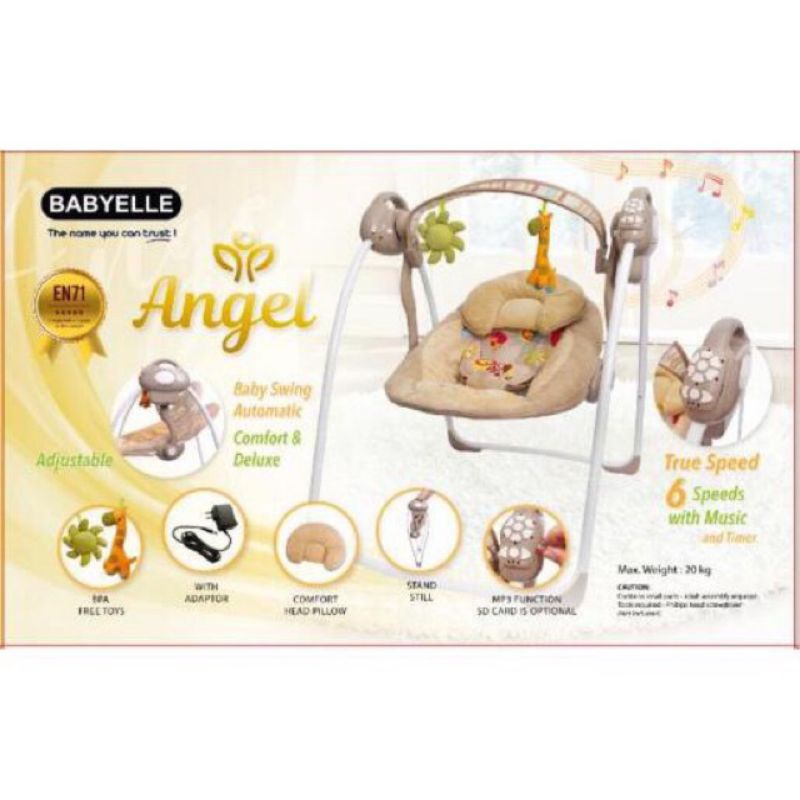 ayunan elektrik BABYELLE BOUNCER ANGEL SWING