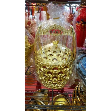 

BEST SELLER TEMPAT PERMEN IMLEK KERANJANG JUMBO DEKORASI TOPLES KUE IMLEK EMAS BERKUALITAS