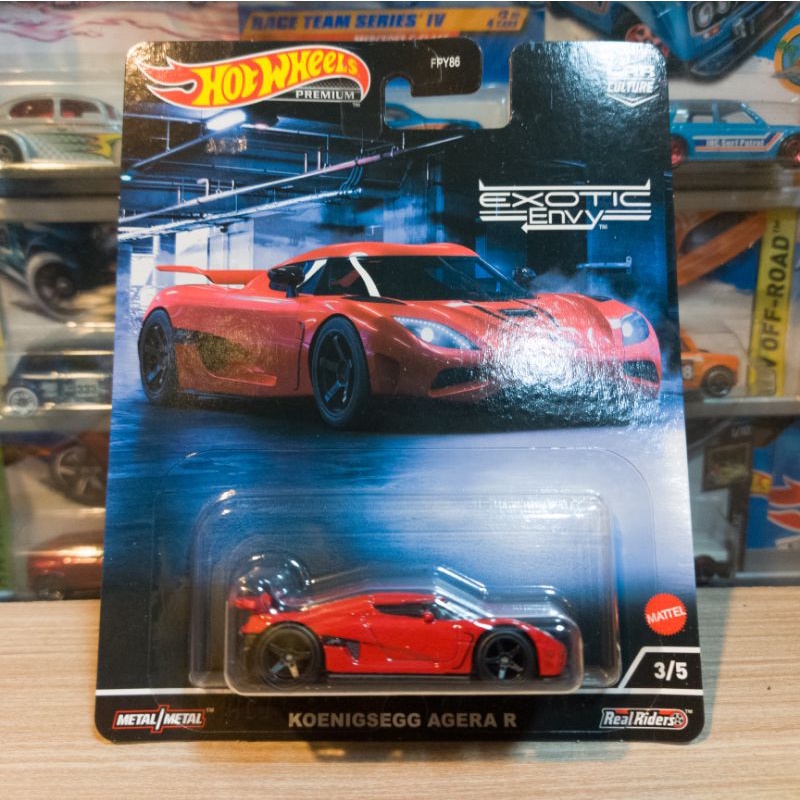 HOT WHEELS KOENIGSEGG AGERA R - EXOTIC ENVY - PREMIUM