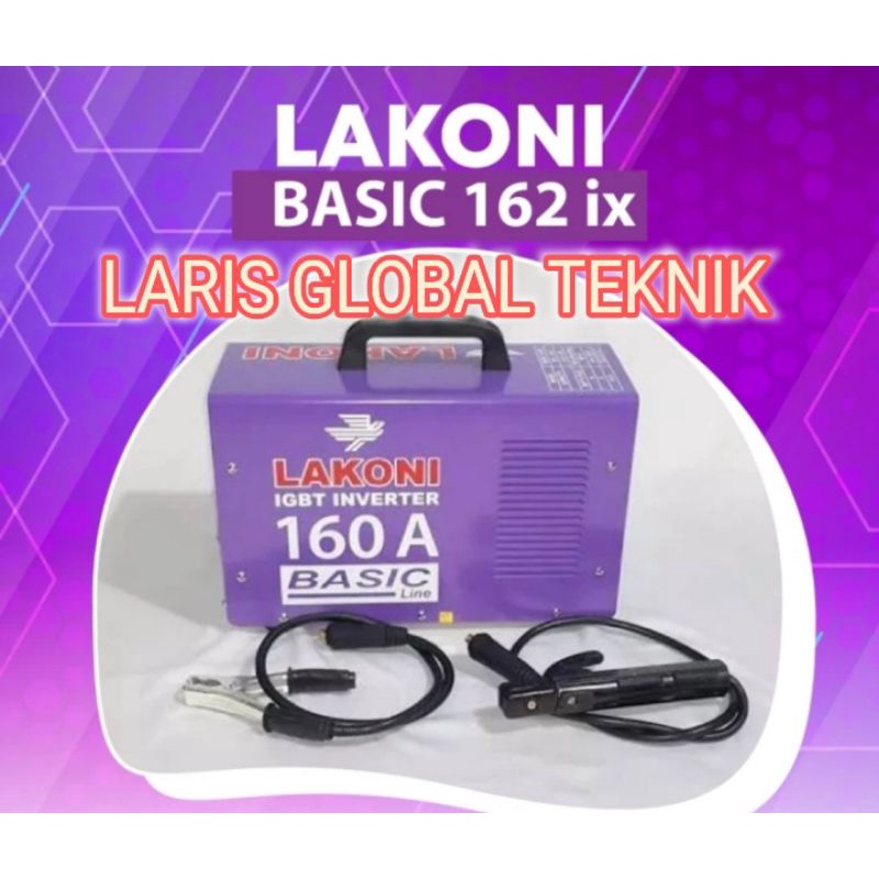 Lakoni Basic 160ix alat Mesin Trafo Las Lakoni 160A
